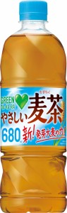 サントリー グリーンダカラ やさしい麦茶 お茶 麦茶 ペットボトル 680ml ×24本