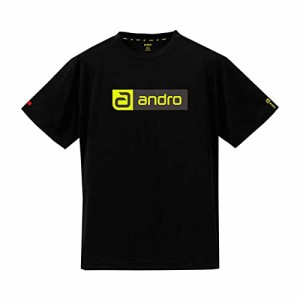 [送料無料]andro(アンドロ) 卓球 Tシャツ アンドロ ナパティーシャツCB 男女兼用 ブラッ