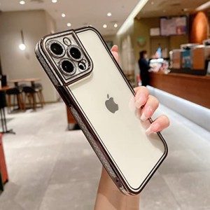 i Phone 11ケース キラキラ クリア カバー i Phone 11ケース 可愛い ストラップホール付き TPU シリコンカバー あいふぉん11カバー 6.1イ