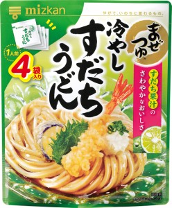 ミツカン まぜつゆ 冷やしすだちうどん 116g×6個