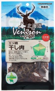 北海道ベニスン (Venison) エゾ鹿干し肉 40g×5個