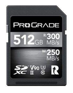 ProGrade Digital (プログレードデジタル) 【SDXC UHS-II V90】 COBALT 300R メモリーカード 正規輸入品 (512GB)