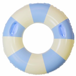 Siyzda 浮き輪 大人用 可愛い青い 直径80cm 浮輪リング型 夏休み 水遊び 海 ビーチ海水浴 プールアウトドア 海 夏の日 人気 強い浮力フロ