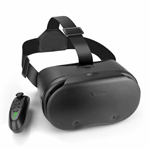 VRゴーグル スマホ用 Ninonly VRヘッドセット スマホ vr 瞳孔/焦点調節可 VRメガネ ブルーライトカットレンズ 約120°超視野角 800度近視