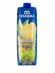 CHABAA100%ミックスジュース ポメロ 1L×12本