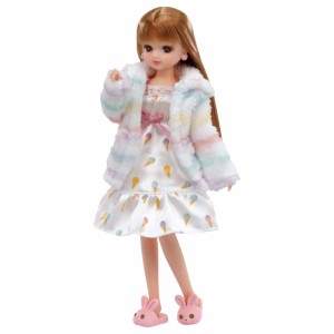 タカラトミー 『 リカちゃん ドレス LW-06 ふわふわルームウェア 』 着せ替え お人形 おままごと おもちゃ 3歳以上 玩具安全基準合格 ST