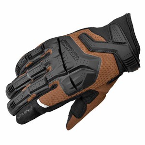 コミネ(KOMINE) バイク用 GK-247 アドベンチャーメッシュグローブ Brown/Black XS