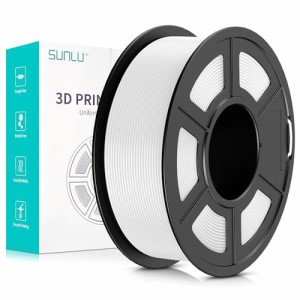 3D フィラメント PLA 1.75mm、 SUNLU 3Dプリンター ＆ 3Dペン用 3D フィラメント PLA、 高尺寸精度、高密度、寸法精度 +/- 0.02mm、1KG 