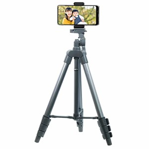 Fotopro スマホ 三脚 120cm 4段階 調節 小型 3WAY 雲台 収納袋 スマホ用 スマホホルダー i Phone Android ビデオカメラ カメラ デジカメ 