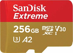 【 サンディスク  】 Sandisk microSD 256GB UHS-I U3 V30 書込最大130MB/s Full HD ＆ 4K アクションカメ ラ SanDisk Extreme SDSQX