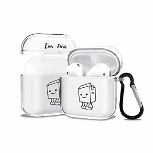 AirPods 3 ケース エアポッツ 第3世代/第三世代 ケース おしゃれ かわいい クリア 充電 面白い ウケる ダジャレ ネタ イヤホン イヤフォ