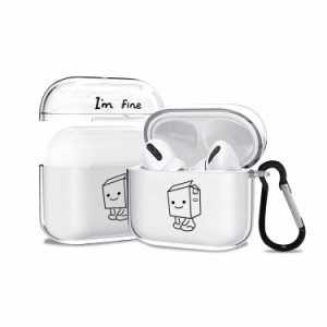 AirPods Pro ケース エアポッツ プロ ケース おしゃれ かわいい クリア 充電 面白い ウケる ダジャレ ネタ イヤホン イヤフォン ダジャレ