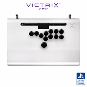 Victrix レバーレス アケコン Victrix by PDP Pro FS-12 Arcade Fight Stick for PlayStation 5 - White