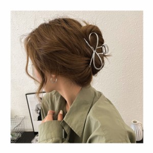 ヘアクリップ バンスクリップ 髪留め 髪飾り オフ ィス シンプル ヘアアクセサリー 韓国風 バナナクリップ クリップ 大きめ 人気 ヘアキ