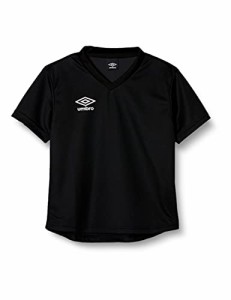 アンブロ Tシャツ サッカー フットサル ワンポイント 半袖 吸汗速乾 ストレッチ 子供 キッズ ジュニア 男女兼用 練習 部活 スクール BL