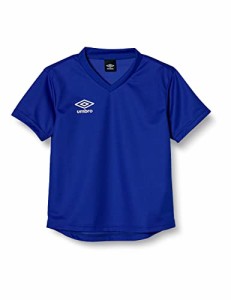 アンブロ Tシャツ サッカー フットサル ワンポイント 半袖 吸汗速乾 ストレッチ 子供 キッズ ジュニア 男女兼用 練習 部活 スクール BL