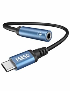 MillSO type c イヤホン変換アダプタ DAC搭載 通話/音量調節/音楽再生対応 usb c イヤホンジャック 高耐久 タイプc イヤホンアダプタ Typ