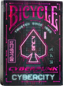 Bicycle Cyberpunk Cybercity プレミアム トランプ 1デッキ