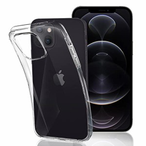 FOR i Phone 13 Mini 5.4 用のケースクリア 透明 TPU カバー FOR iphone 13 mini 用のカバー クリアカバー 薄型 軽量 耐衝撃 擦り傷防止