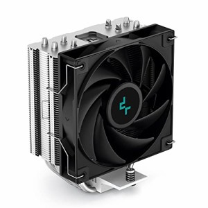 DeepCool AG400 CPUクーラー220W TDP 6mm X 4ニッケルメッキ銅熱パイプ120mmファンPWM 2000RPM 75.89CFM LGA1700/1200/1151/1150/1155 AM