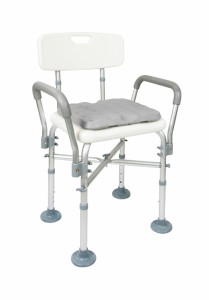 KMINA - シャワーチェア (150kg)、風呂椅子 介護、お風呂椅子 介護用、シャワーベンチ 介護、シャワースツール、シャワーチェアクッショ