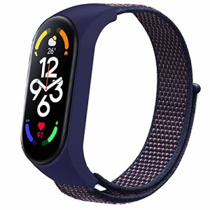 AGUPERFIT コンパチブル Xiaomi Smart Band 7 バンド Mi スマートバンド 6 ストラップ Mi スマートバンド 5 ベルト 柔らかく快適で軽量