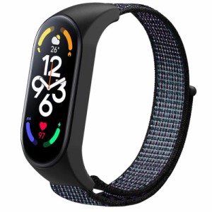 AGUPERFIT コンパチブル Xiaomi Smart Band 7 バンド Mi スマートバンド 6 ストラップ Mi スマートバンド 5 ベルト 柔らかく快適で軽量