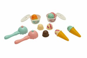 石川玩具 Gokko!わくわくフレーバーアイスクリーム屋さん ピンク