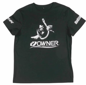 [送料無料]オーナー(OWNER) Be Strong!!Tシャツ ブラック-M