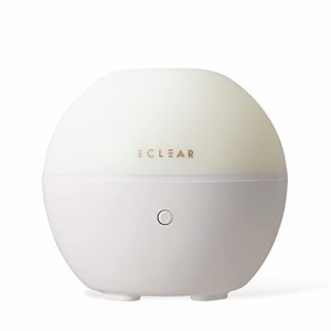 エレコム(ELECOM)【2022年モデル】エレコム 加湿器 アロマディフューザー 卓上 エクリアミスト USB給電 抗菌 約80ml 超音波式 連続運転モ