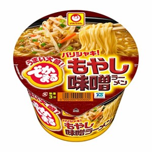 マルちゃん でかまる バリシャキ! もやし味噌ラーメン 161g×12個