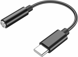 USB Type-C to 3.5mm オーディオアダプタ usb c イヤホン 変換 3極/4極