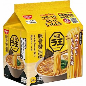 日清食品 日清ラ王 豚骨醤油 5食パック (100g×5食)×6個