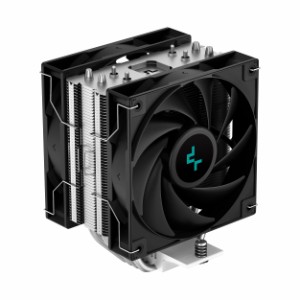 DeepCool AG400 PLUS シングルタワー CPU クーラー、120mm ファン、ダイレクトタッチ銅製ヒートパイプ、Intel/AMD サポート…