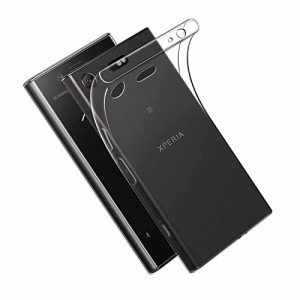 【UNEED】Xperia XZ1 Compact 用の スマホケース SO-02K 用の カバー TPU 超薄型 全面保護 ケース ソフト ケース クリア シリコン 透明 