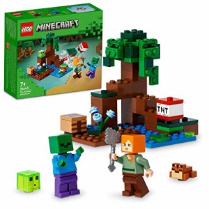 レゴ (LEGO) おもちゃ マインクラフト 沼地の冒険 男の子 女の子 マイクラ Minecraft 子供 グッズ ゲーム 玩具 知育玩具 誕生日 プレゼン