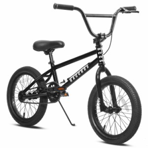 AVASTA Bacchus 子ども用16インチBMX自転車 初心者向き フリースタイルBMXバイク スチール製 子供練習用 高炭素鋼フレーム アルミニウム