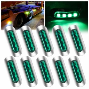 Ygmylandbb マーカーランプ led サイドマーカー 車幅灯 路肩灯 リアサイドライト 信号