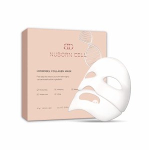 ヌーボンセルハイドロゲルコラーゲンマスク 41g x４枚 NUBORN CELL Hydrogel Collagen Mask