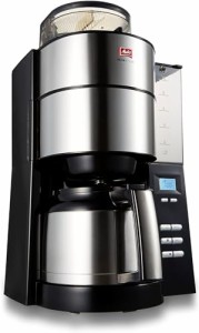 メリタ(Melitta) 全自動フィルターペーパー式 コーヒー アロマフレッシュ 10杯用 AFT1022-1B ブラック