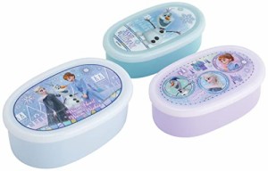 スケーター (skater) 保存容器 弁当箱 3個組 ディズニー アナと雪の女王 23 シール容器 860ml 日本製 SRS3SAG-A