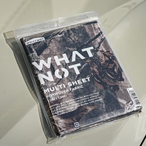 WHATNOT(ワットノット) マルチシート カモフラージュ レジャーシート