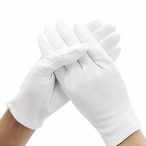 PROMEDIX 綿手袋 純綿100% 通気性 コットン手袋 家事 掃除用(50組/L)