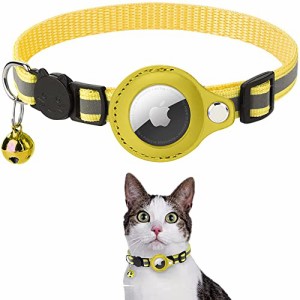 [送料無料]Airtag gpsペット 追跡装置 エアタグ 首輪 猫用首輪 安全首輪 犬 猫用首輪猫