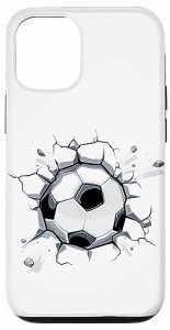 [送料無料]i Phone 12/12 Pro サッカー好き ヨーロッパのフットボール選手 面白いボ