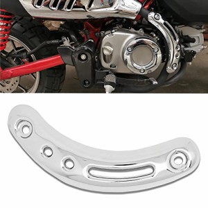 クロム エキゾーストヒートガード マフラーカバー 適合車種 ホンダ モンキー125 Monkey 125 Z125 JB02 JB03 全車種