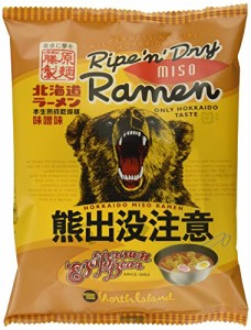 藤原製麺 熊出没注意味噌ラーメン 108g×10袋