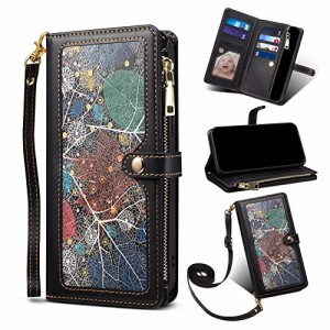 TUHUDOO Strap Series i Phone SE ケース 第3/2世代 i Phone8 ケース i Phone7 ケース 手帳型 財布型カバー ショルダーストラップ ショル