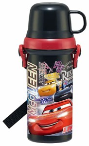 スケーター (skater) 子供用 水筒 480ml コップ付き ディズニー カーズ 23 男の子 PSB5KD-A