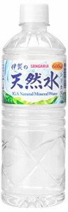 サンガリア 伊賀の天然水 600ml ×24本